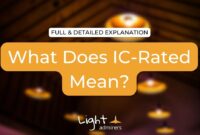 What Does Ic Rated Mean