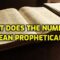 What Does The Number 4 Mean Prophetically