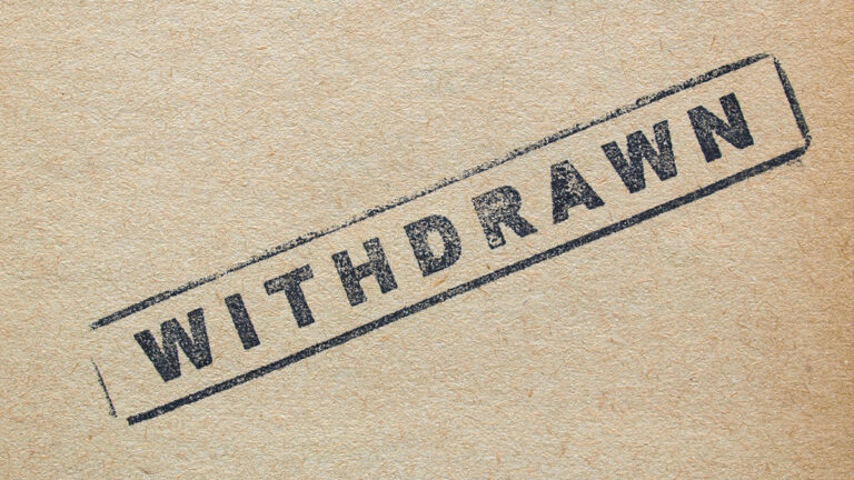 What Does Withdrawn Mean In Court