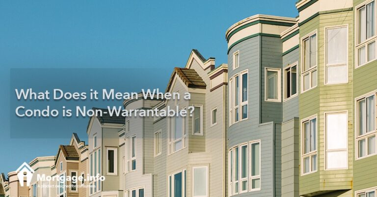 What Does Non Warrantable Condo Mean