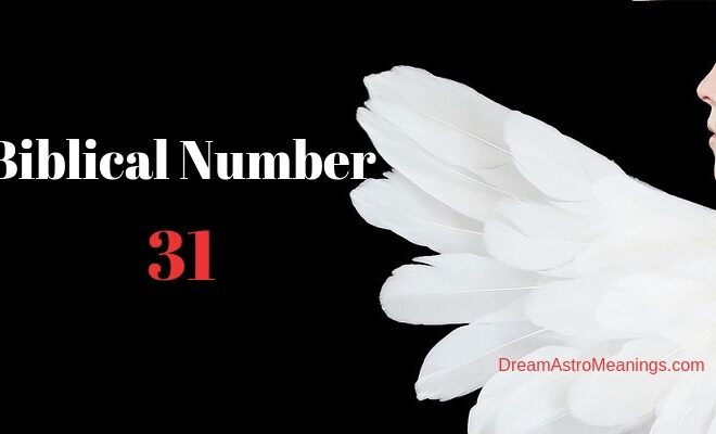 What Does The Number 31 Mean Biblically