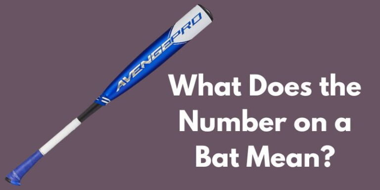 What Does Mean In Baseball Bats