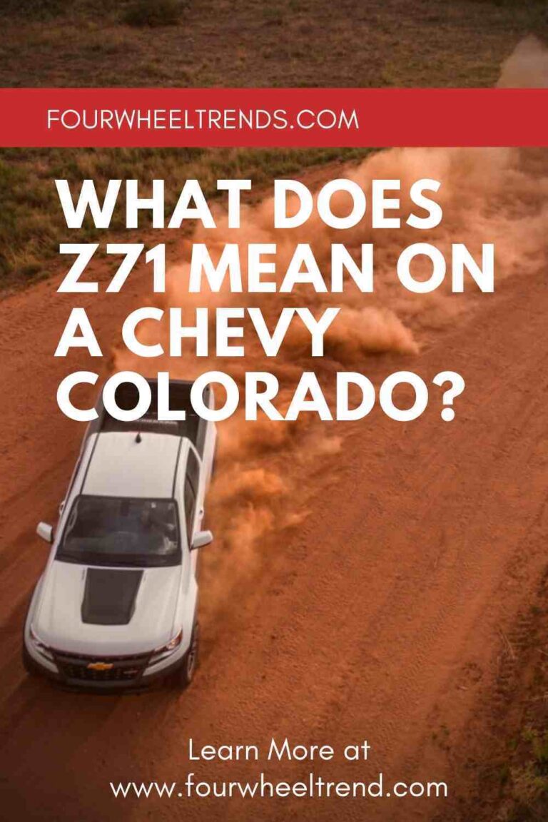 What Does Z71 Mean On A Chevy
