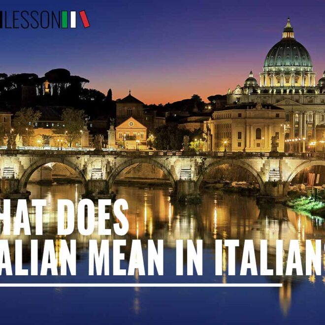 What Does Di In Italian Mean