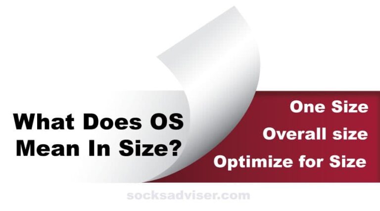 What Is Size O/S Mean