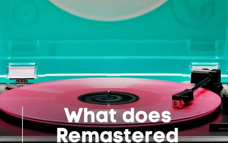 What Does Remastered Mean Music