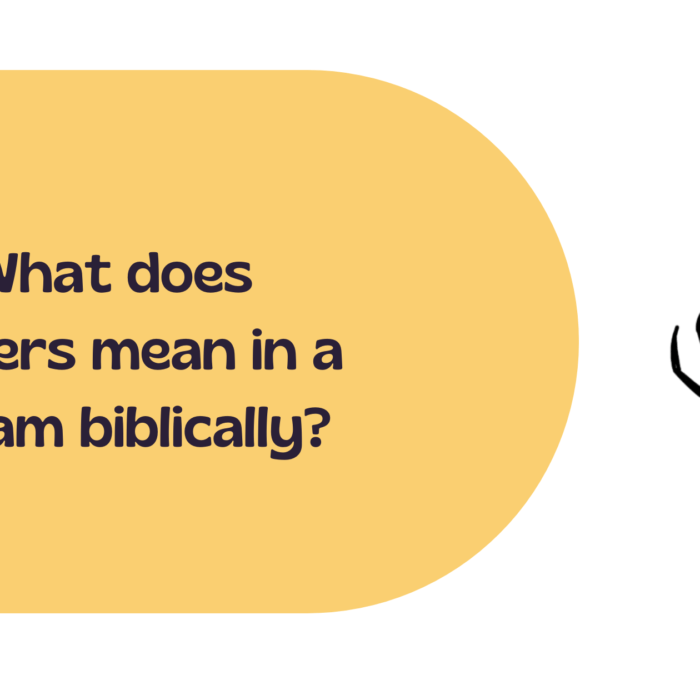 What Do Spiders Mean In A Dream Biblically