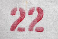 What Does The Number 22 Mean Biblically
