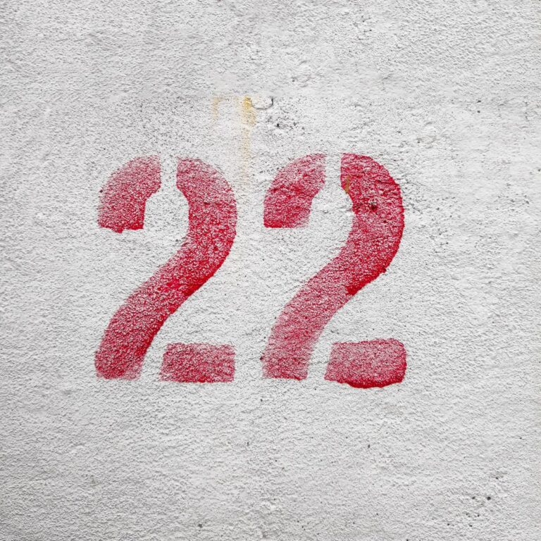 What Does The Number 22 Mean Biblically