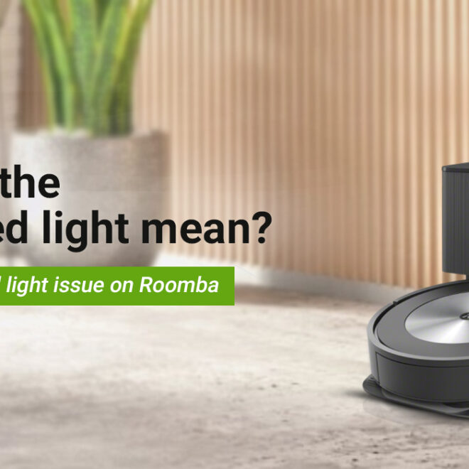 What Does Red Light On Roomba Mean
