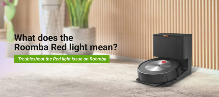 What Does Red Light On Roomba Mean