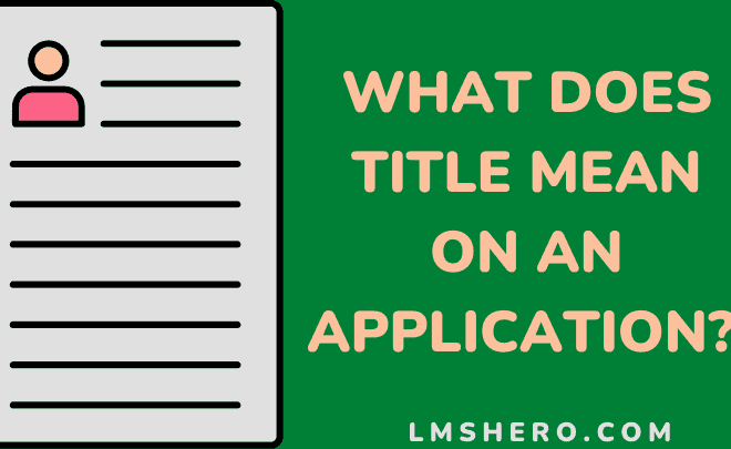 What Does Title I Mean