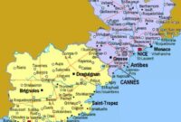 Map Of Grasse Provence