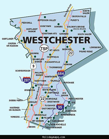 Awesome Map of Westchester