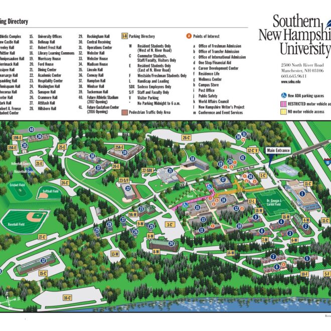 Map Of Colleges In New Hampshire