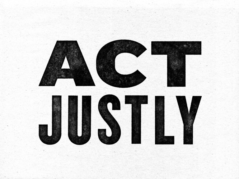 What Does It Mean To Act Justly