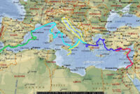 Map Of Greece And Israel