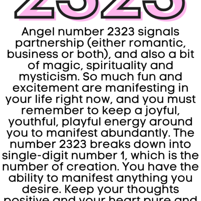 What Does Number 23 Mean In Numerology