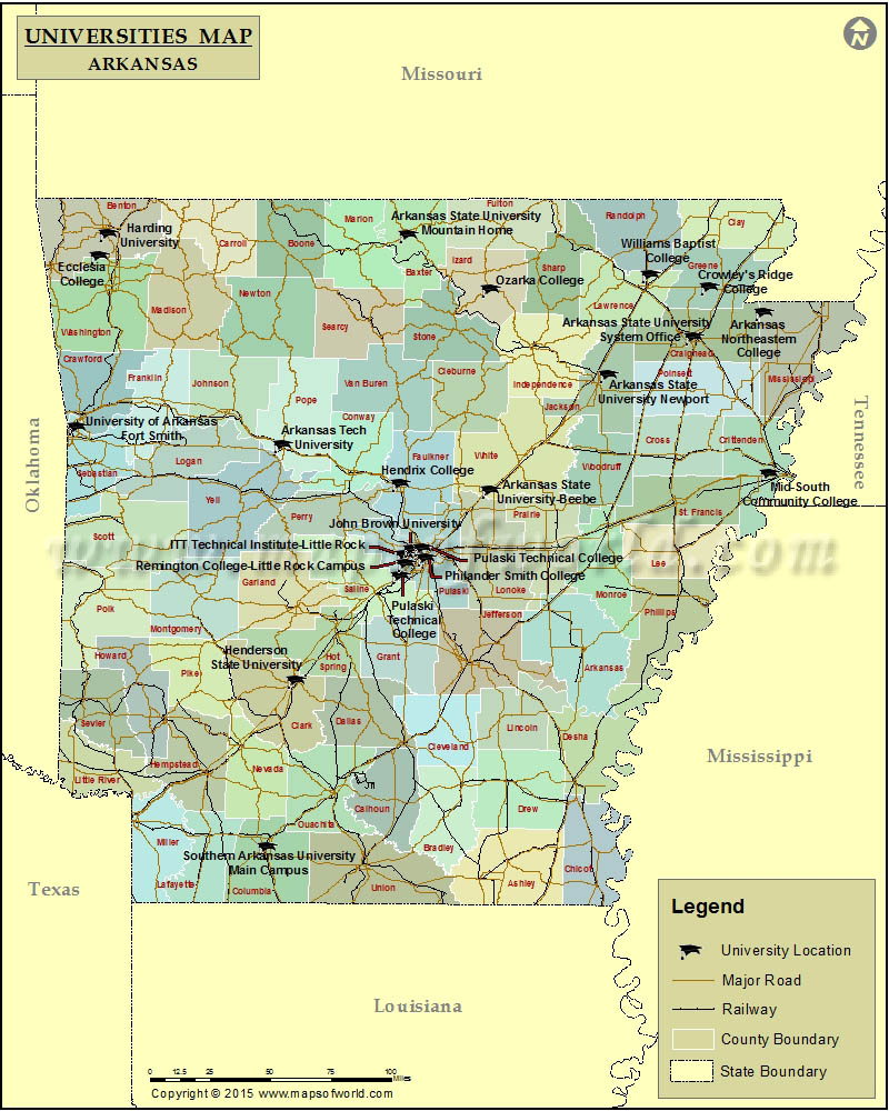 Colleges in Arkansas