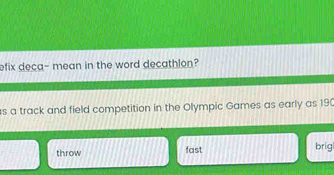 What Does The Prefix Deca Mean Nyt