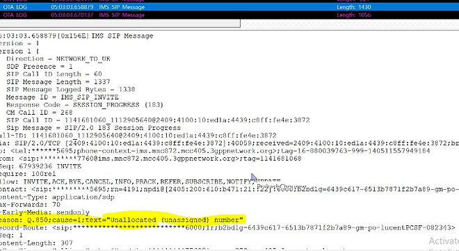 What Does It Mean When A Number Is Unallocated