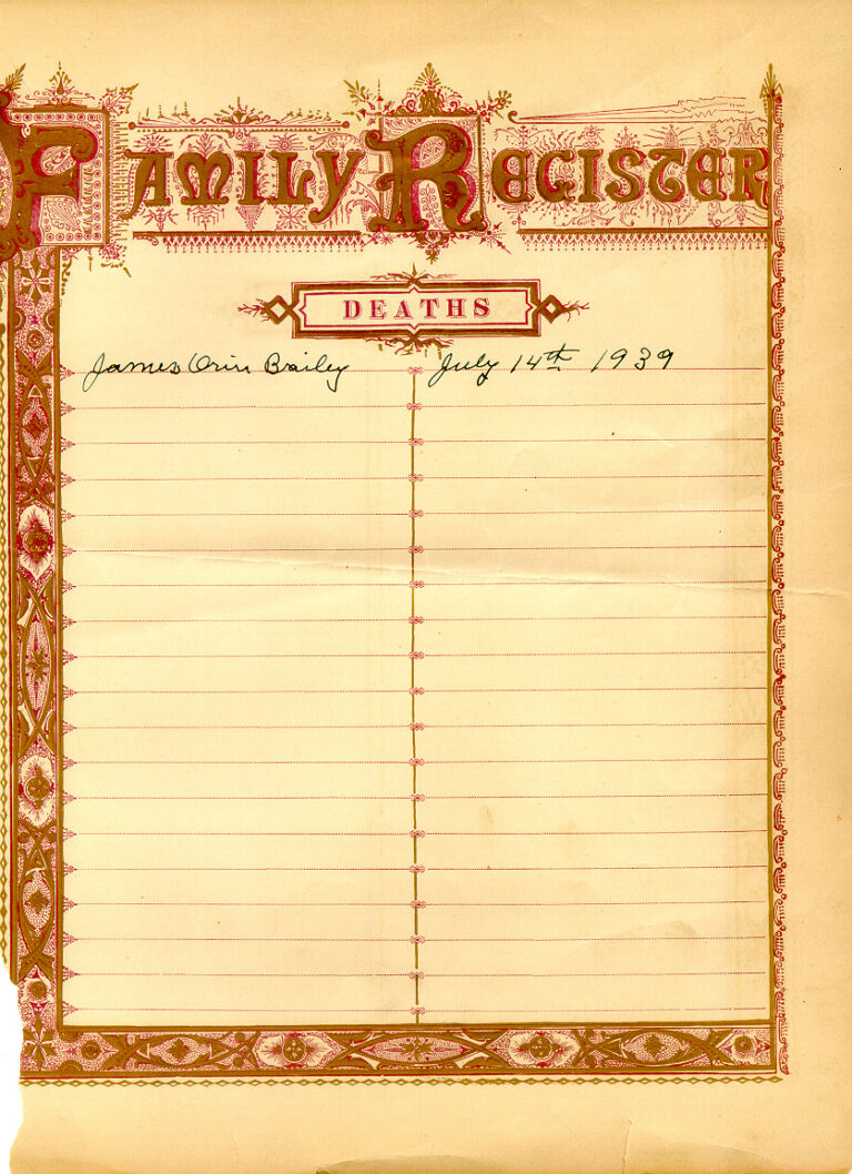 What Does Bailey Mean In The Bible