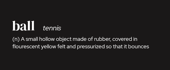 What Does The Number On A Tennis Ball Mean