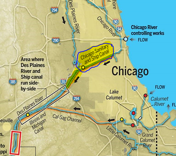 Chicago River revitalization project
