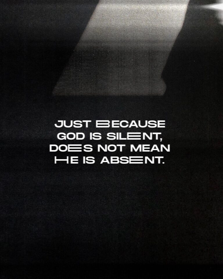 What Does It Mean When God Is Silent