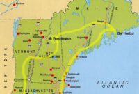 Map Of Coastal New England