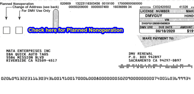 What Does Non Op Mean On A Car