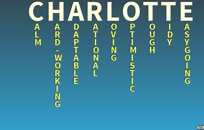 What Does The Name Charlotte Mean In The Bible