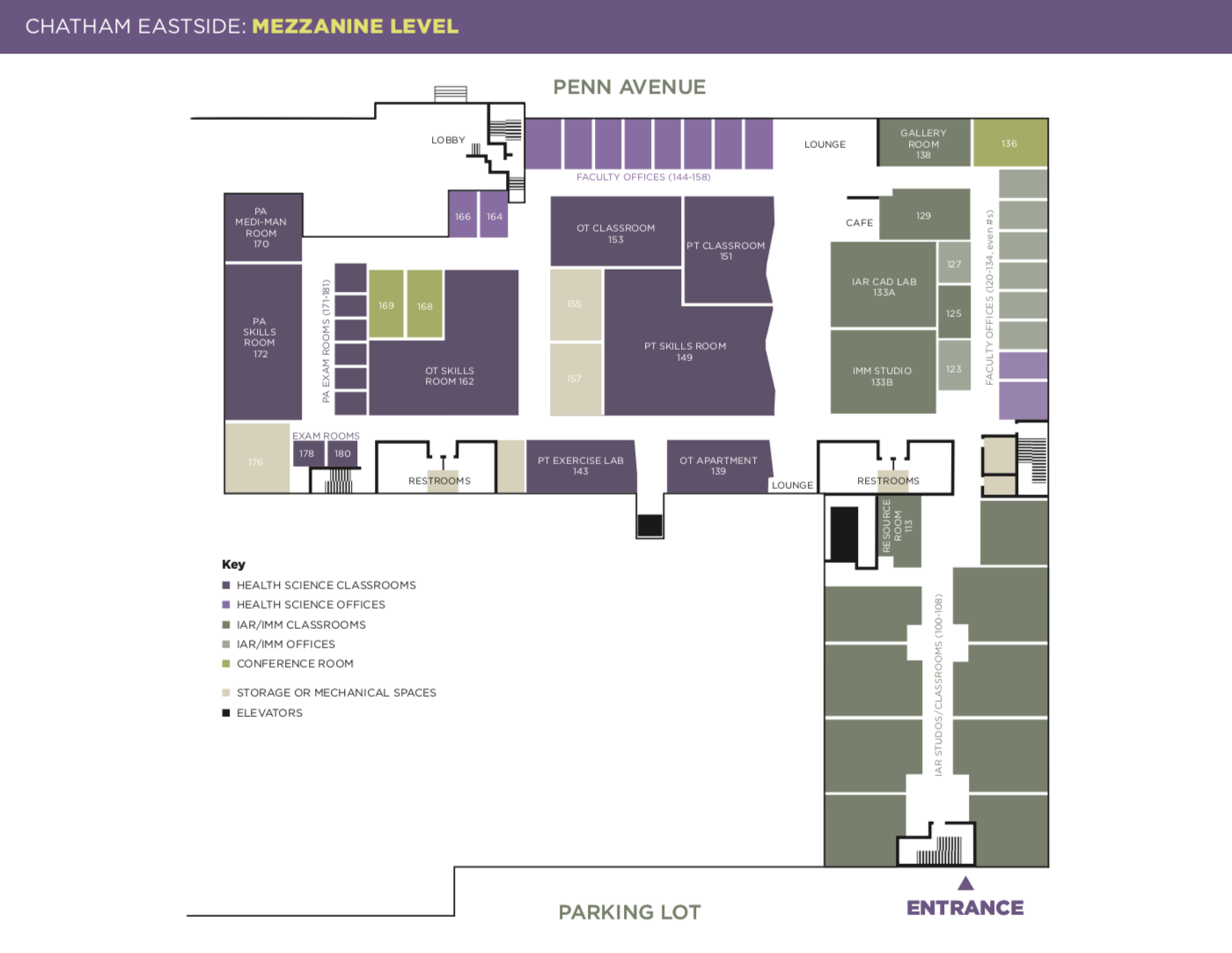 Chatham Eastside Map