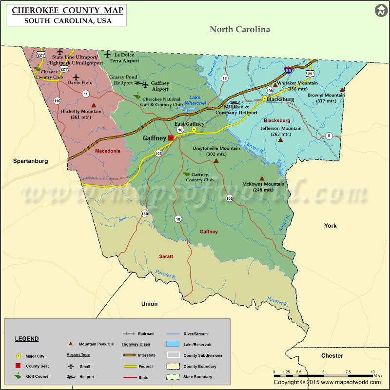 How Many Cherokee Counties Are There In The United States at Ariel