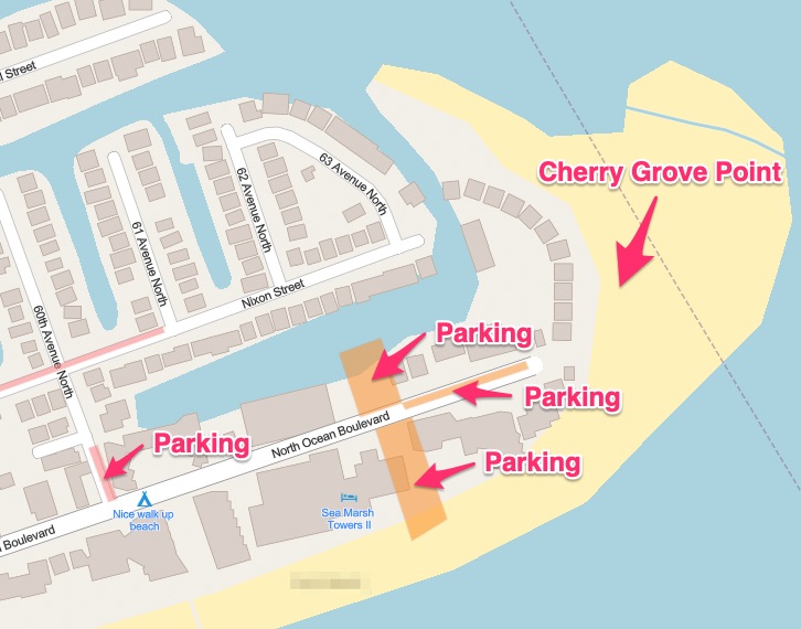 Cherry Grove Point Parking