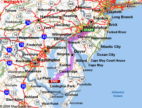 Chesapeake Map Tourist Attractions