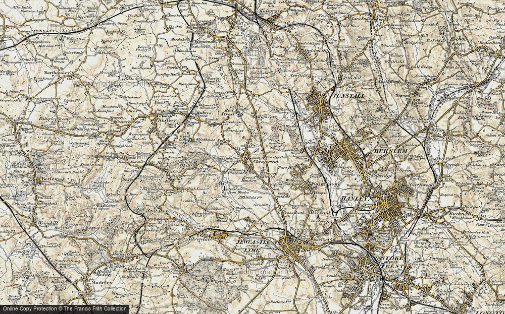 Chesterton Map from 1902