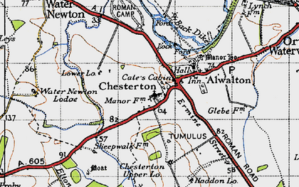 Chesterton 1946 Map