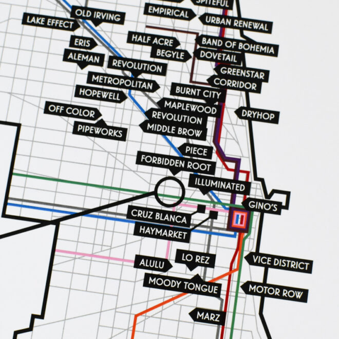 Map Of Chicago Breweries