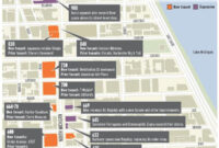 Map Of Chicago Hotels Magnificent Mile
