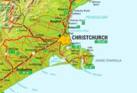 Map Of Christchurch