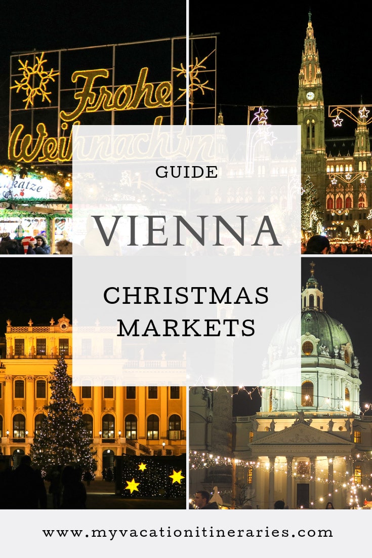 Best Christmas Markets in Vienna Map