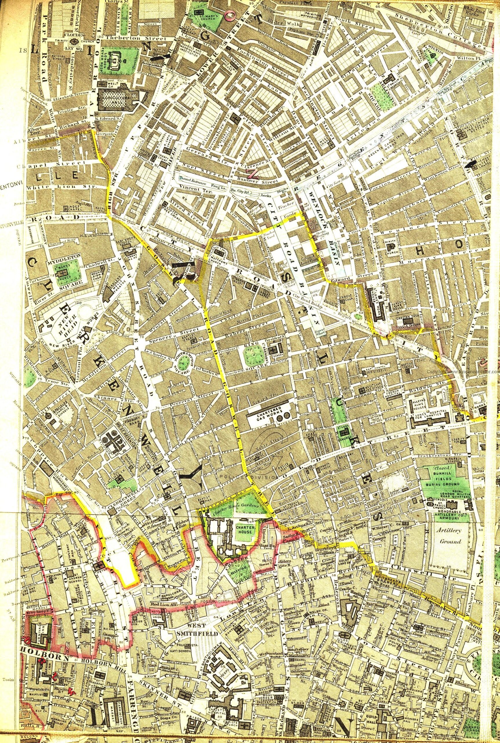 Clerkenwell Map