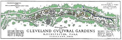 All Things Cleveland Ohio: The Cleveland Cultural Gardens