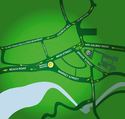 Clifden Map