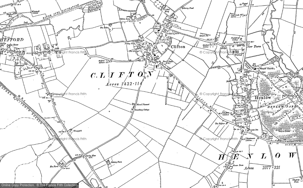 Old Maps of the Clifton Area