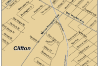 Map Of Clifton