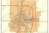 Map Of Clinton Missouri