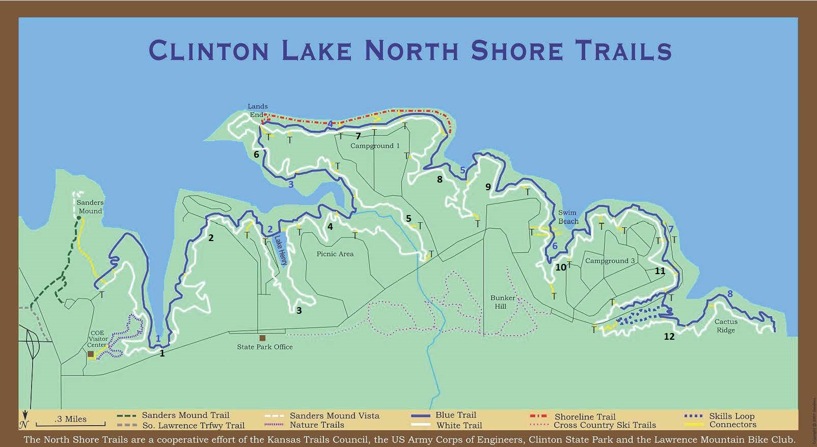 Clinton State Park White Trail | Get Outdoors Kansas