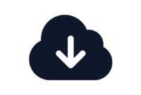 What Does Cloud With Down Arrow Mean